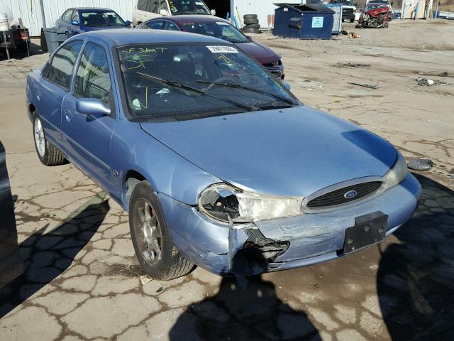 1FAFP6637WK242278 - 1998 FORD CONTOUR LX BLUE photo 1