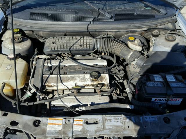 1FAFP6637WK242278 - 1998 FORD CONTOUR LX BLUE photo 7