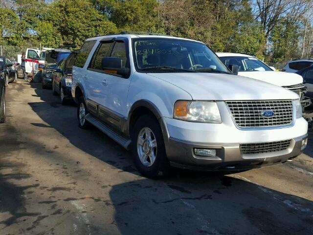 1FMFU18L43LC54926 - 2003 FORD EXPEDITION WHITE photo 1