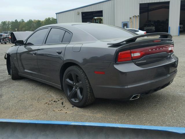 2C3CDXCT1DH629353 - 2013 DODGE CHARGER R/ GRAY photo 3