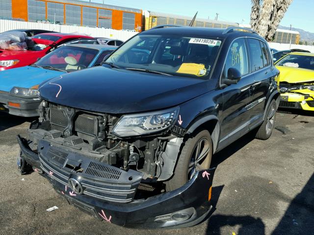 WVGUV7AX4HW505860 - 2017 VOLKSWAGEN TIGUAN SPO 黑色 照片 2