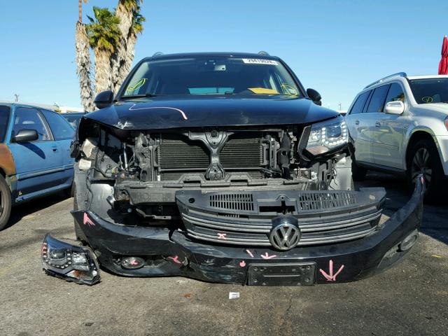 WVGUV7AX4HW505860 - 2017 VOLKSWAGEN TIGUAN SPO 黑色 照片 9