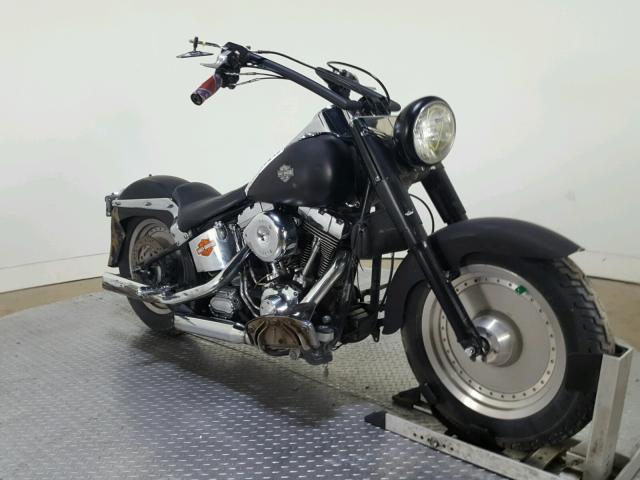 1HD1BMY19YY041421 - 2000 HARLEY-DAVIDSON FLSTF BLACK photo 2