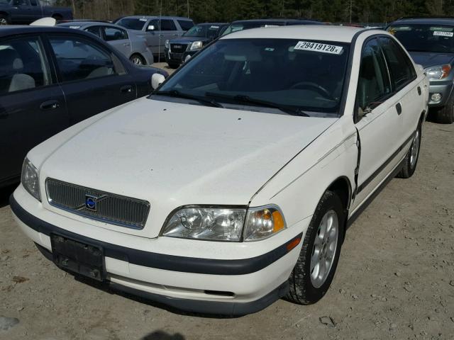 YV1VS255XYF540829 - 2000 VOLVO S40 WHITE photo 2