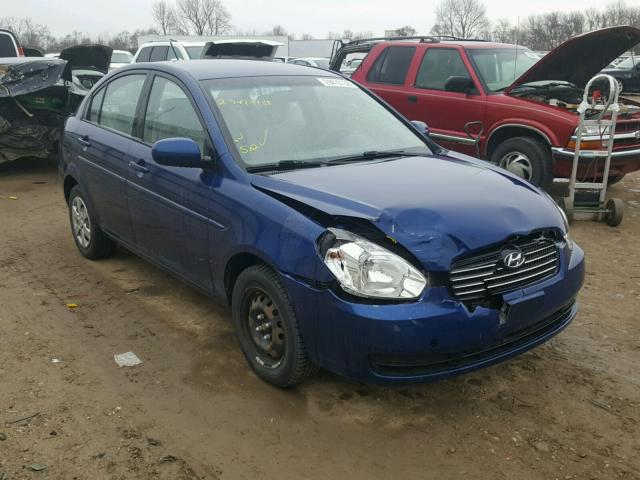 KMHCN4AC7AU470756 - 2010 HYUNDAI ACCENT GLS BLUE photo 1