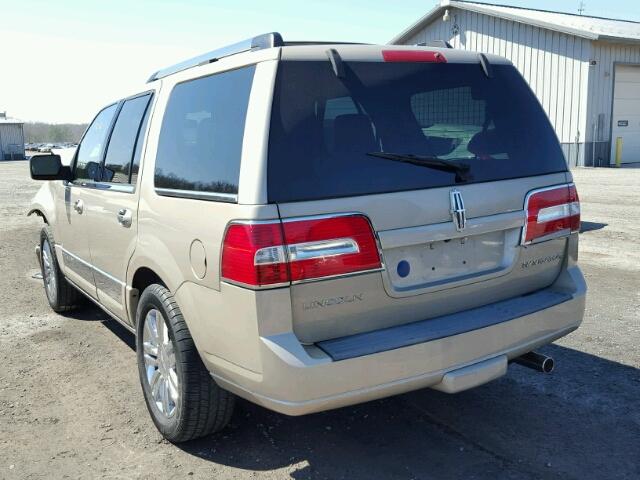 5LMFU28578LJ04367 - 2008 LINCOLN NAVIGATOR TAN photo 3