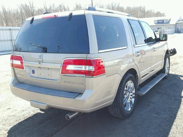 5LMFU28578LJ04367 - 2008 LINCOLN NAVIGATOR TAN photo 4