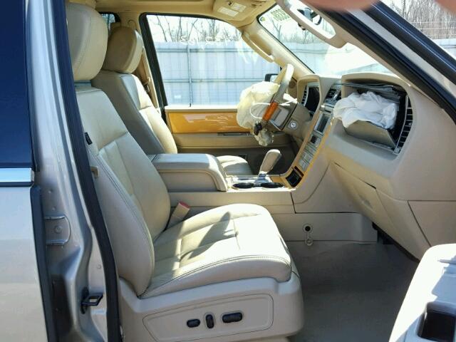 5LMFU28578LJ04367 - 2008 LINCOLN NAVIGATOR TAN photo 5