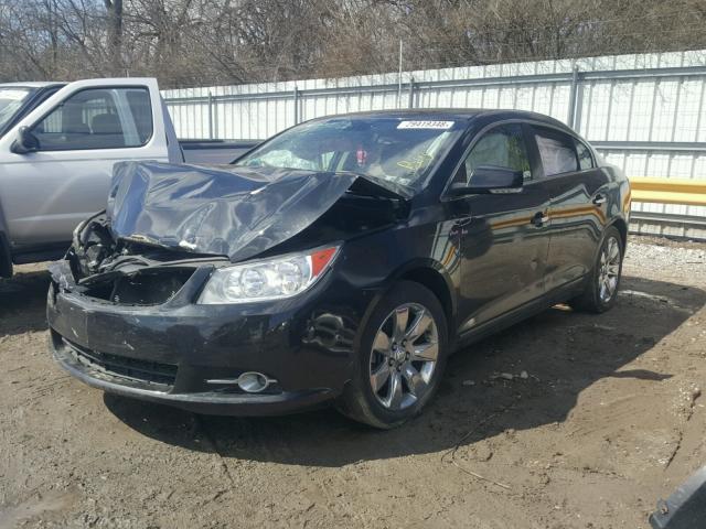 1G4GD5E32CF222944 - 2012 BUICK LACROSSE P BLACK photo 2