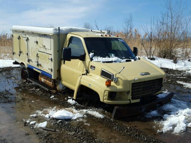 1GDJ5C1GX9F412953 - 2009 GMC C5500 C5C0 YELLOW photo 1