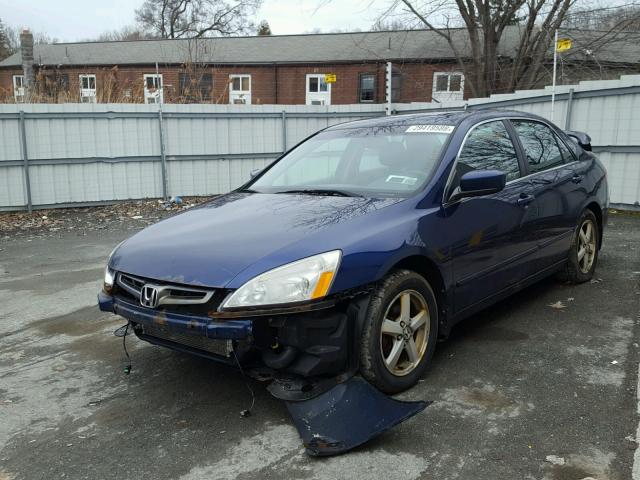 1HGCM56824A023518 - 2004 HONDA ACCORD EX BLUE photo 2