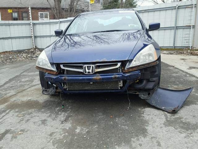 1HGCM56824A023518 - 2004 HONDA ACCORD EX BLUE photo 9