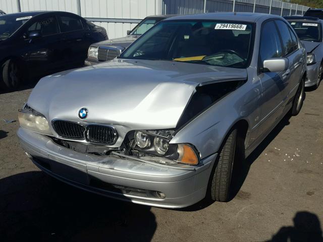 WBADT63432CH86310 - 2002 BMW 530 I AUTO SILVER photo 2