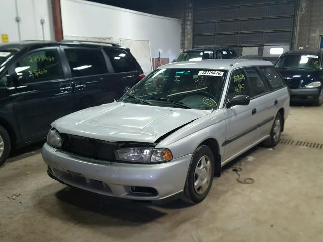 4S3BK4352W7318512 - 1998 SUBARU LEGACY L GRAY photo 2