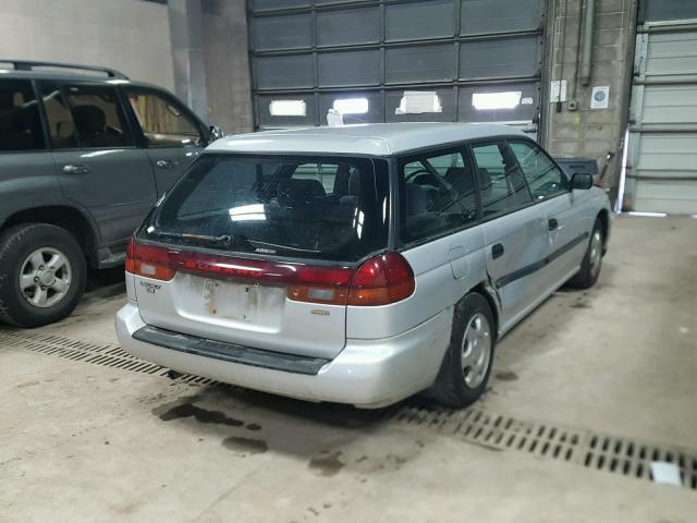 4S3BK4352W7318512 - 1998 SUBARU LEGACY L GRAY photo 4