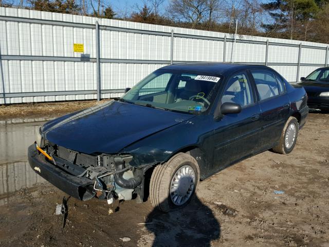 1G1ND52J4Y6113822 - 2000 CHEVROLET MALIBU GREEN photo 2