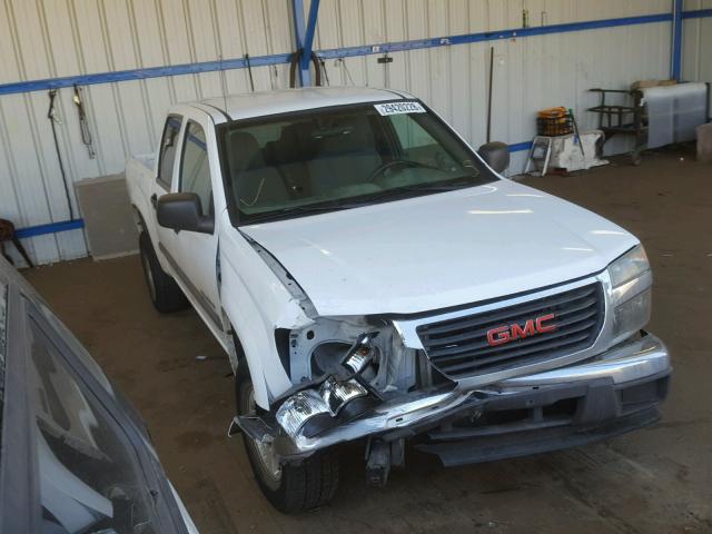 1GTDT136648131231 - 2004 GMC CANYON WHITE photo 1