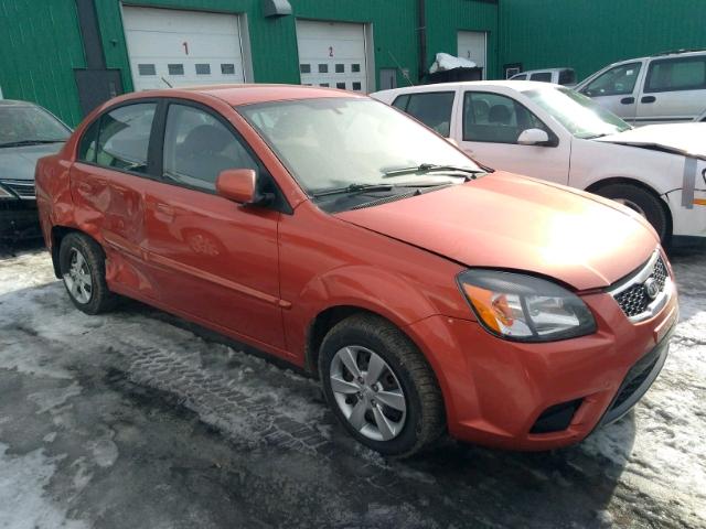 KNADH4B33A6728089 - 2010 KIA RIO LX Նարնջագույն լուսանկար 1