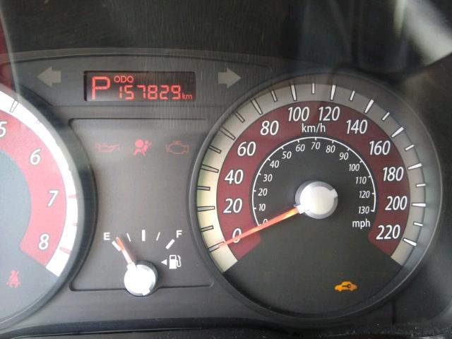 KNADH4B33A6728089 - 2010 KIA RIO LX Նարնջագույն լուսանկար 8