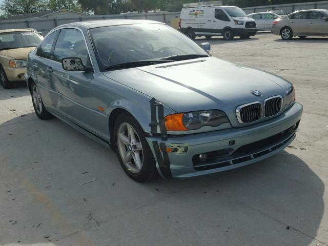 WBABN33433PG62662 - 2003 BMW 325 CI GREEN photo 1