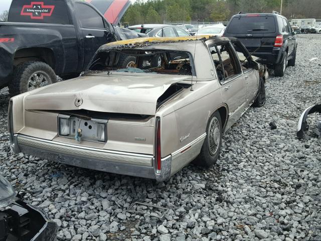 1G6CB5158K4292283 - 1989 CADILLAC FLEETWOOD BURN photo 4