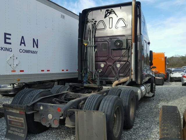 1FUJGLBG4BSAW4380 - 2011 FREIGHTLINER CASCADIA 1 BROWN photo 4