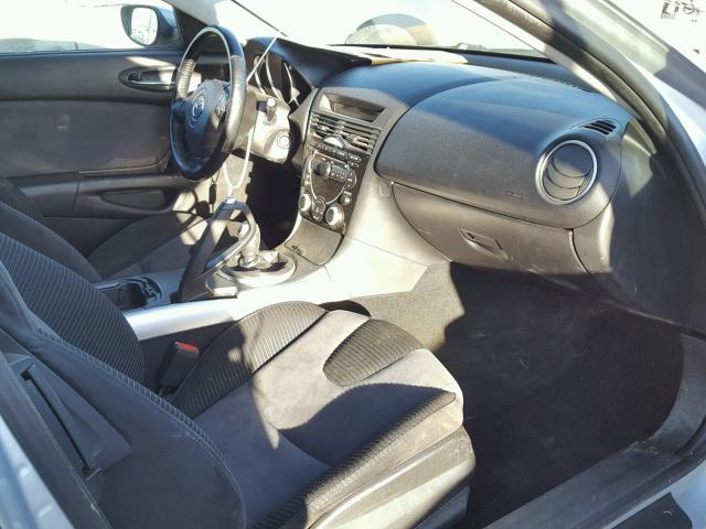 JM1FE173240140445 - 2004 MAZDA RX8 SILVER photo 5