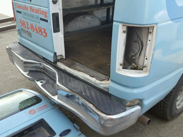 1FTPE24LXWHB22326 - 1998 FORD ECONOLINE BLUE photo 9