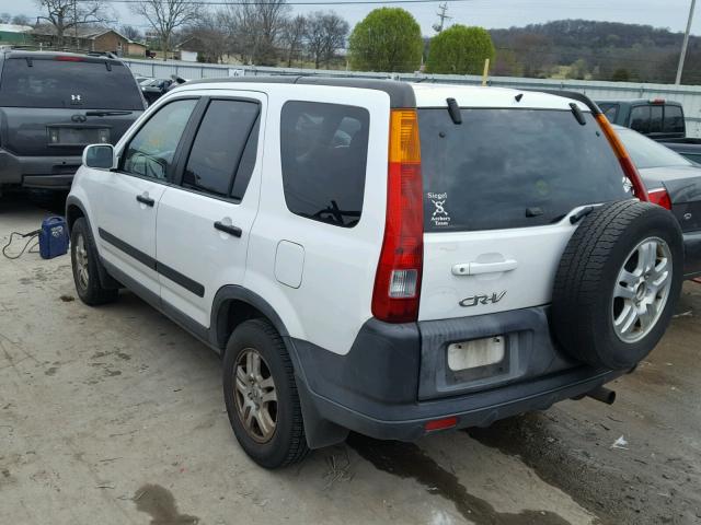 SHSRD78862U005487 - 2002 HONDA CR-V EX WHITE photo 3