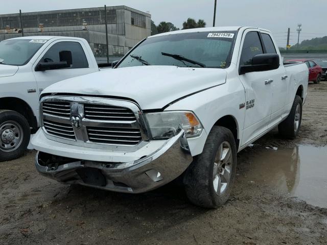 1C6RR6GT5FS552906 - 2015 RAM 1500 SLT WHITE photo 2