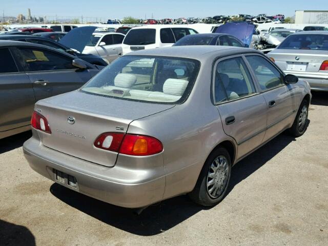 1NXBR12E1XZ227936 - 1999 TOYOTA COROLLA VE SILVER photo 4