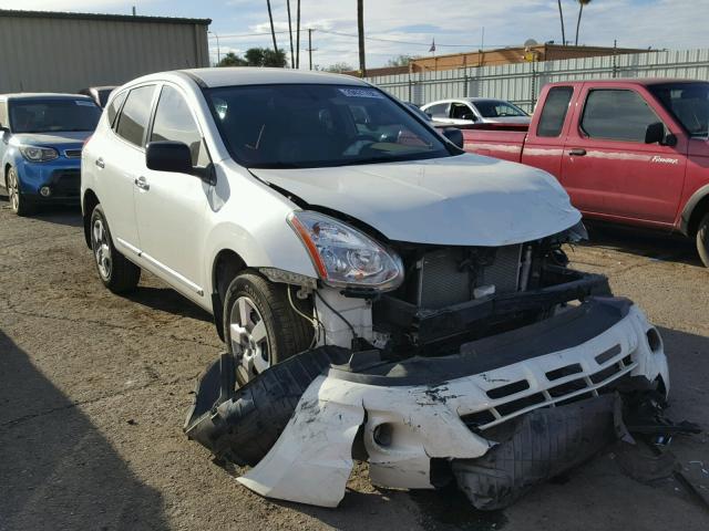 JN8AS5MT3BW157283 - 2011 NISSAN ROGUE S WHITE photo 1