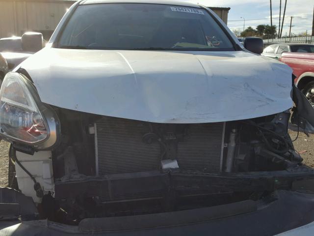 JN8AS5MT3BW157283 - 2011 NISSAN ROGUE S WHITE photo 9