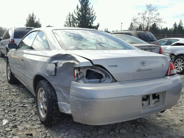 2T1CG22PXYC403063 - 2000 TOYOTA CAMRY SOLA SILVER photo 3