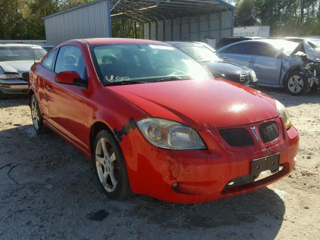 1G2AT18H597175123 - 2009 PONTIAC G5 GT RED photo 1