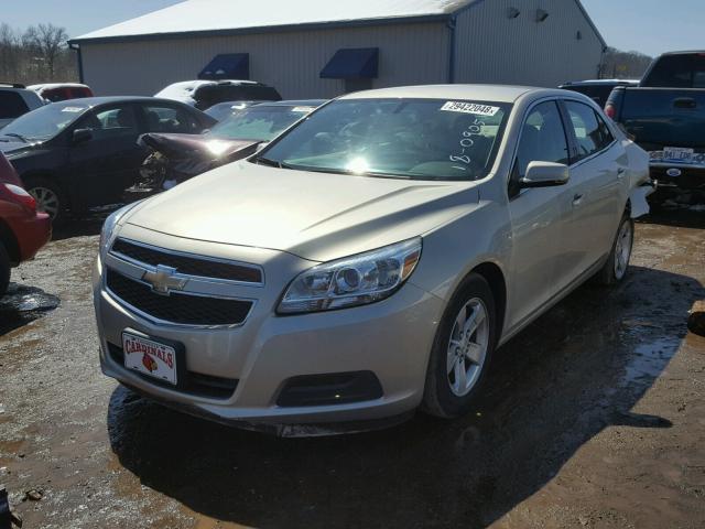1G11C5SA0DF224007 - 2013 CHEVROLET MALIBU 1LT TAN photo 2
