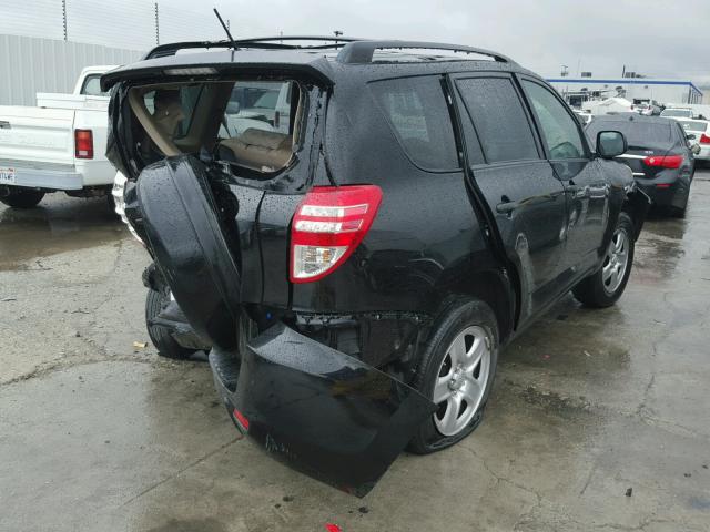 JTMZF33V295004694 - 2009 TOYOTA RAV4 BLACK photo 4