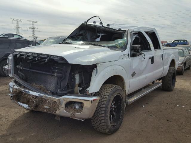 1FT7W2BT3CEA29872 - 2012 FORD F250 SUPER WHITE photo 2