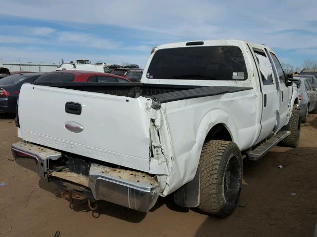 1FT7W2BT3CEA29872 - 2012 FORD F250 SUPER WHITE photo 4