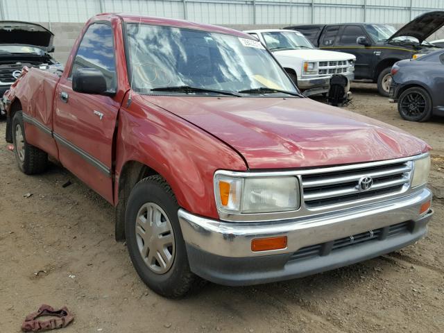 JT4VD10A7R0021367 - 1994 TOYOTA T100 DX MAROON photo 1