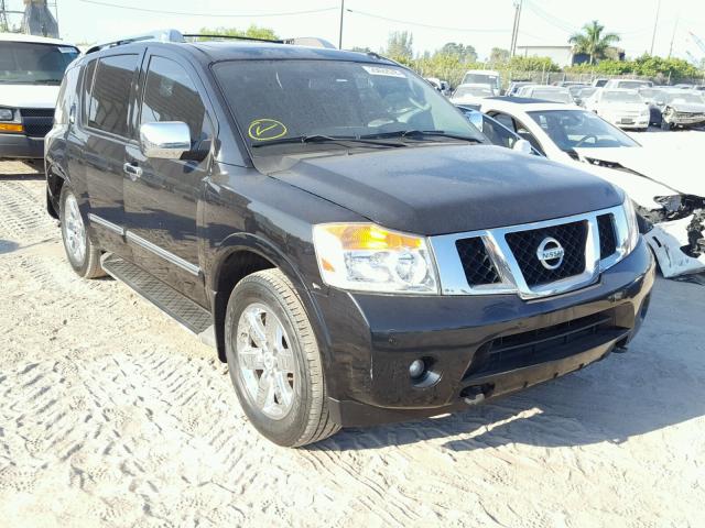 5N1BA0NF6BN603720 - 2011 NISSAN ARMADA PLA BLACK photo 1