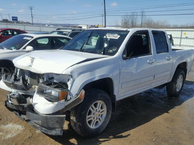 1GCHTCFE2C8168744 - 2012 CHEVROLET COLORADO L WHITE photo 9