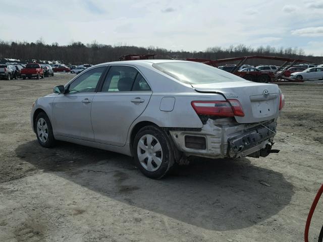 4T1BE46K98U204628 - 2008 TOYOTA CAMRY CE SILVER photo 3