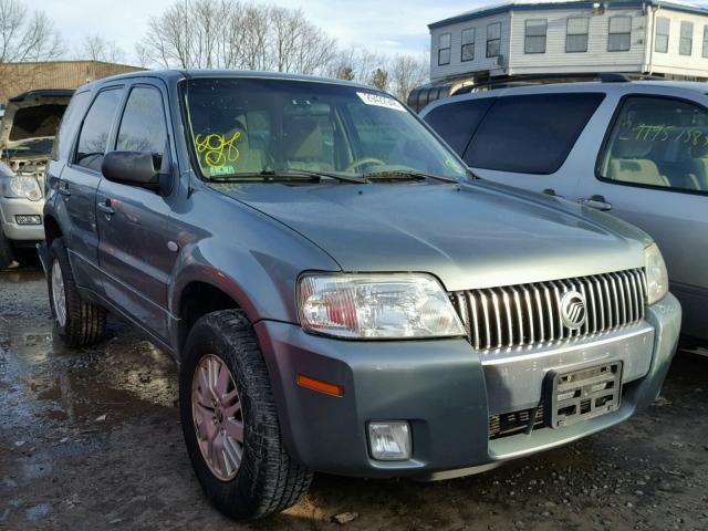 4M2YU56Z06KJ01444 - 2006 MERCURY MARINER GREEN photo 1