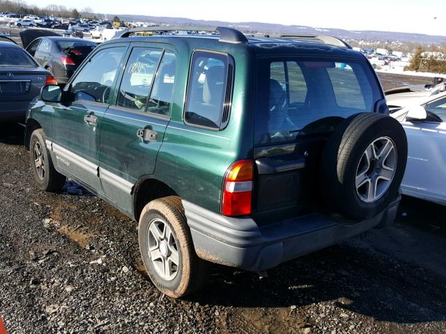 2CNBJ134X46910726 - 2004 CHEVROLET TRACKER GREEN photo 3