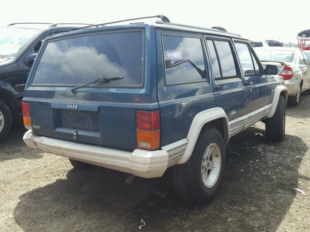 1J4FT78S5SL624369 - 1995 JEEP CHEROKEE C GREEN photo 4