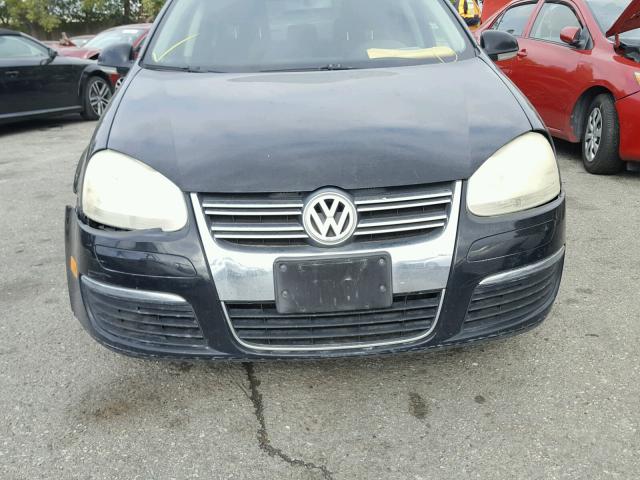 3VWPG71K16M675894 - 2006 VOLKSWAGEN JETTA VALU BLACK photo 9