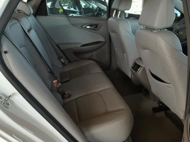 1G1ZH5SX5GF189185 - 2016 CHEVROLET MALIBU PRE WHITE photo 6