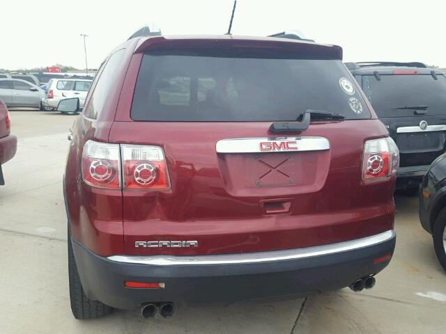 1GKER13707J160950 - 2007 GMC ACADIA SLE RED photo 10