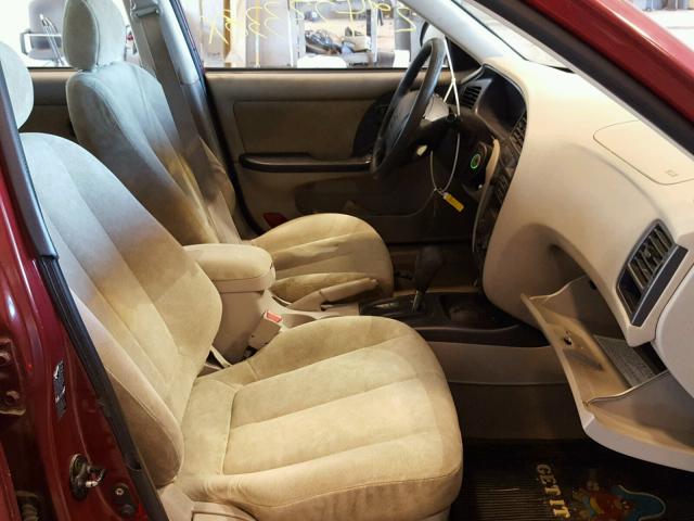 KMHDN45D53U587066 - 2003 HYUNDAI ELANTRA GL SILVER photo 5